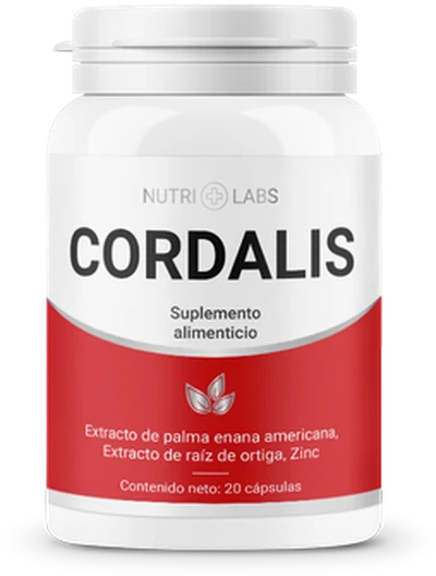 Cordalis suplemento en cápsulas con espino blanco, magnesio y ortiga para apoyar la presión arterial en México